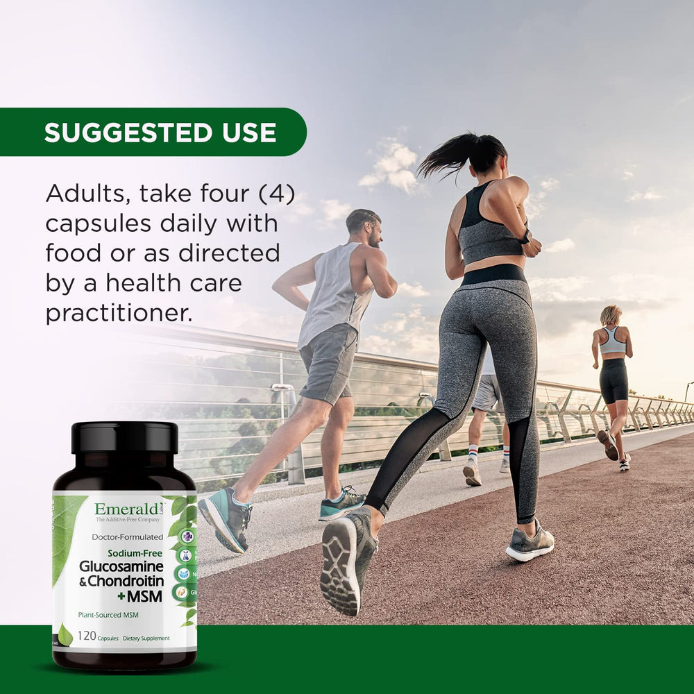 Emerald Labs packaging displays gluten-free certification for peace of mind