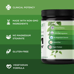 Emerald Labs MSM powder scoop serving emphasizes convenient, measured intake