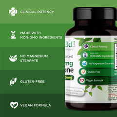 Pack of two Emerald Labs Pregnenolone DHEA bottles for convenient supply.