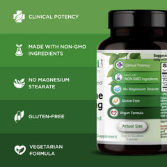 Packaging box of Emerald Labs Pregnenolone highlighting gluten-free premium wellness