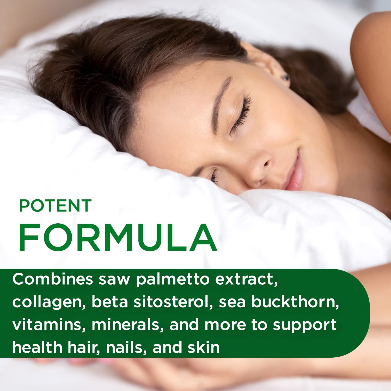 Saw Palmetto included alongside beta-sitosterol in the Emerald Labs blend.