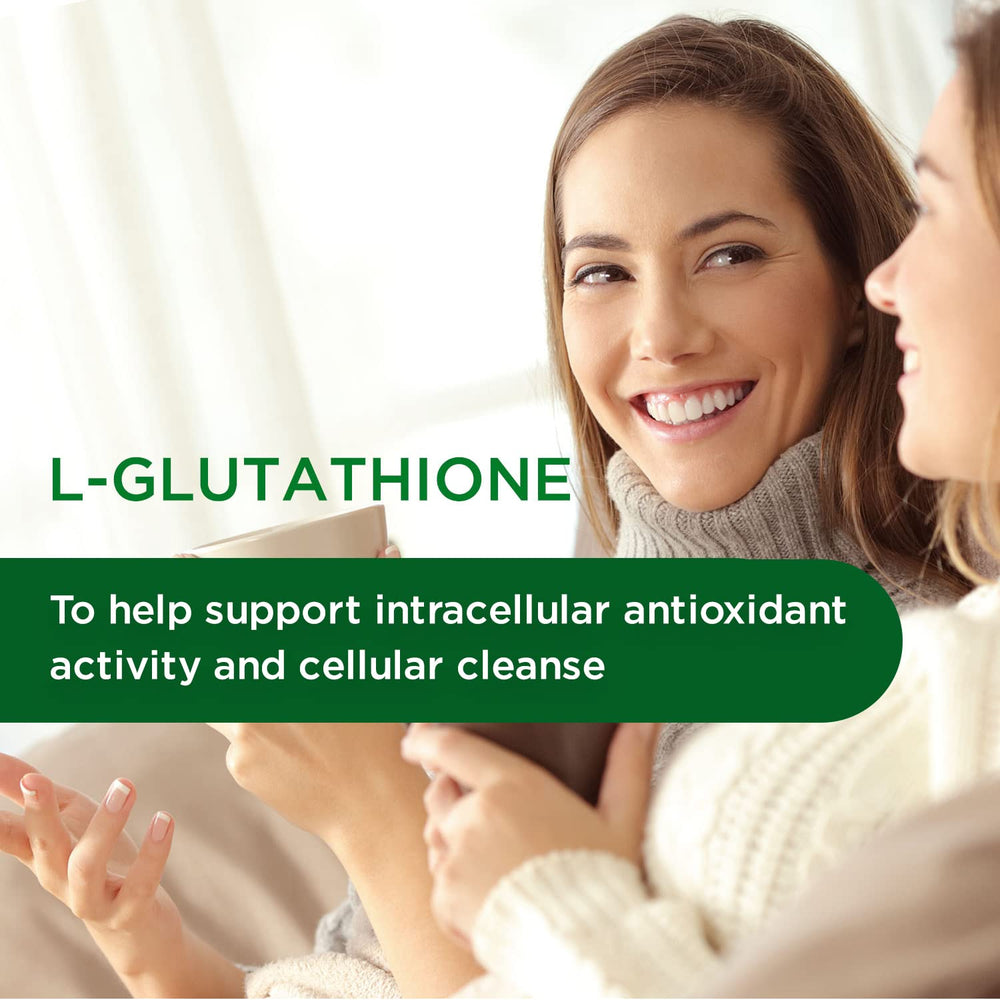 Emerald Labs Setria L-Glutathione label highlighting gluten-free formula