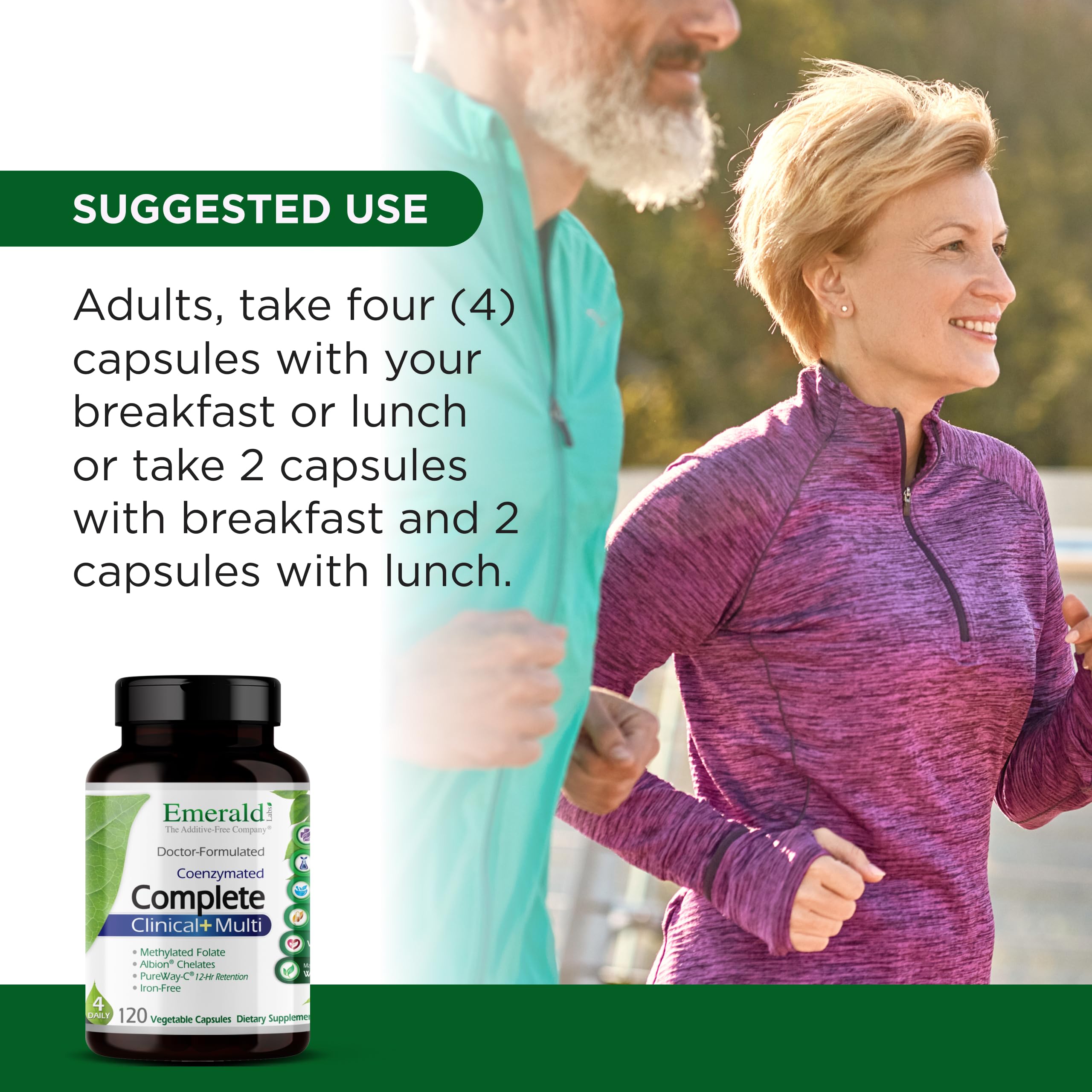 Emerald Labs vitamin D3 with sunflower-based option for immune support