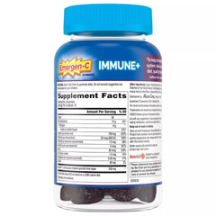 Emergen-C Immune+ Gummies juicy elderberry texture highlights flavorful wellness on the go