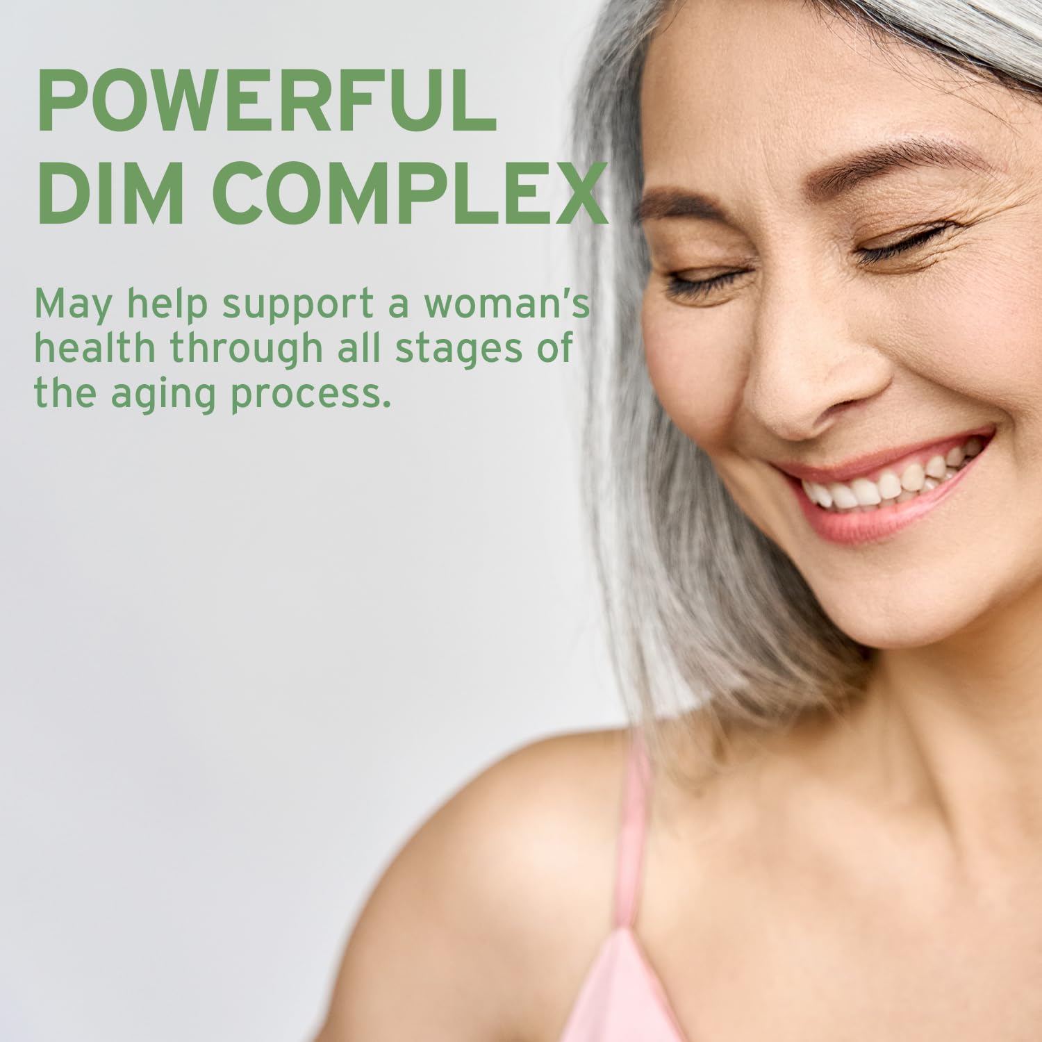 Emerita label packaging highlights 100 mg DIM per serving for potential balance support.