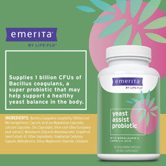 Capsules close-up showing vegetarian, shelf-stable formula for travel.