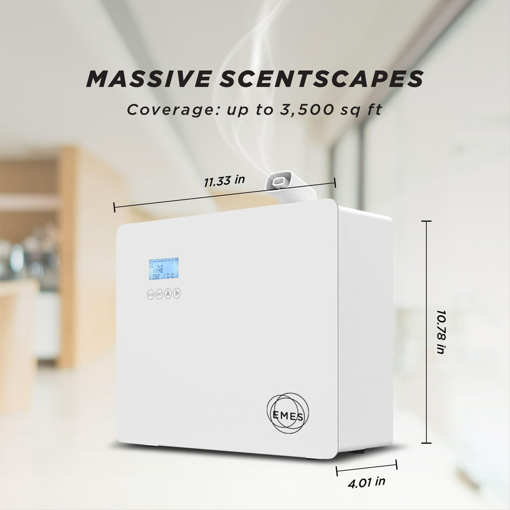 EMES multifunctional diffuser setup suitable for home, office, and spa applications