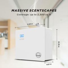 EMES multifunctional diffuser setup suitable for home, office, and spa applications