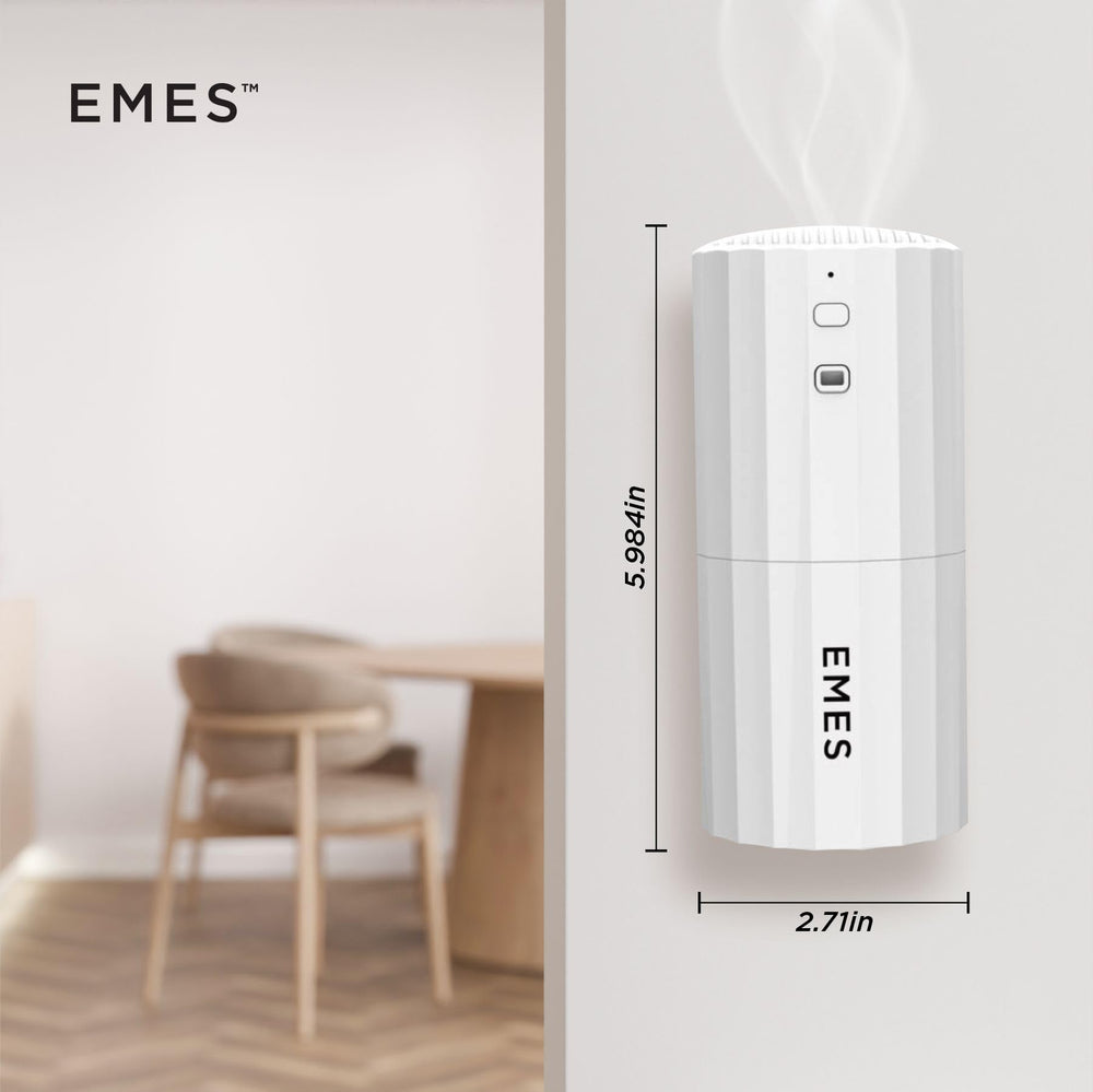EMES Waterless Diffuser office setup delivers subtle scent across workspace