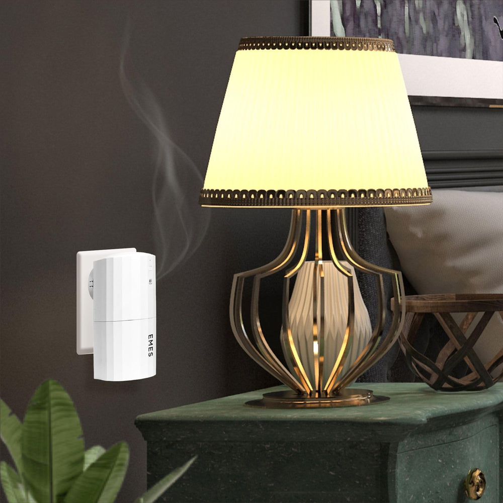 EMES Waterless Diffuser spa ambiance enhances relaxation with safe aromas