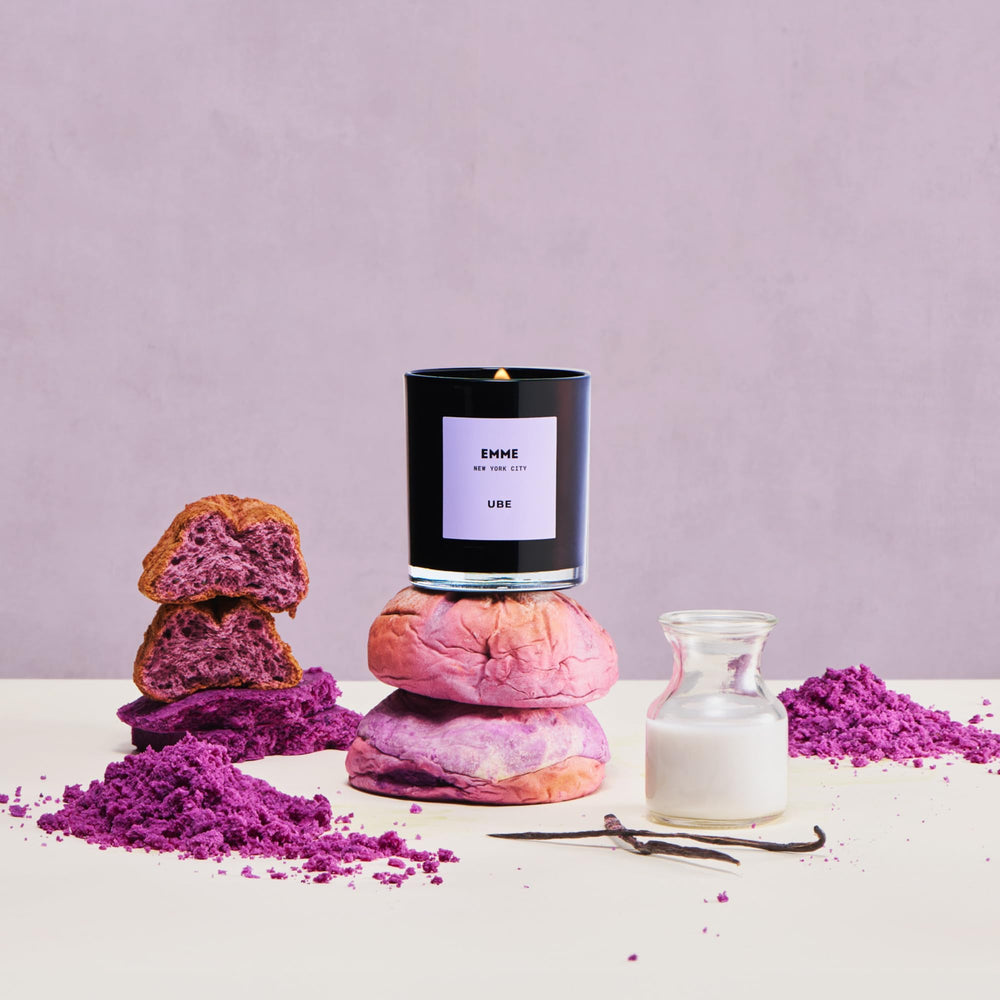 EMME NYC pet-safe fragrance candle suitable for homes with animals.