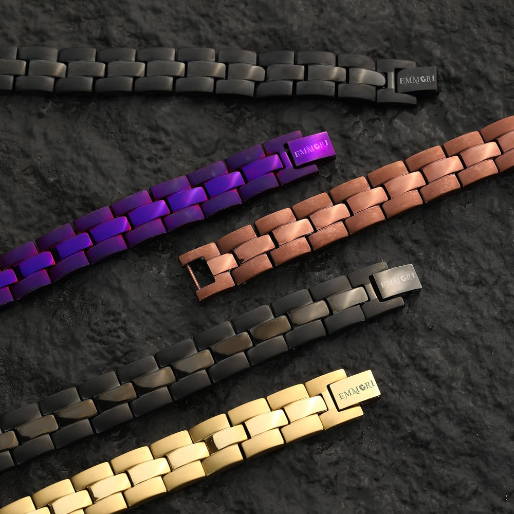 Emmori magnetic bracelet adds versatile daily wear to wardrobe.