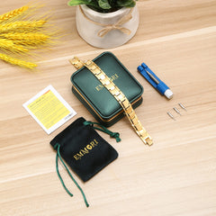 Emmori gold packaging box for premium gift-ready presentation.
