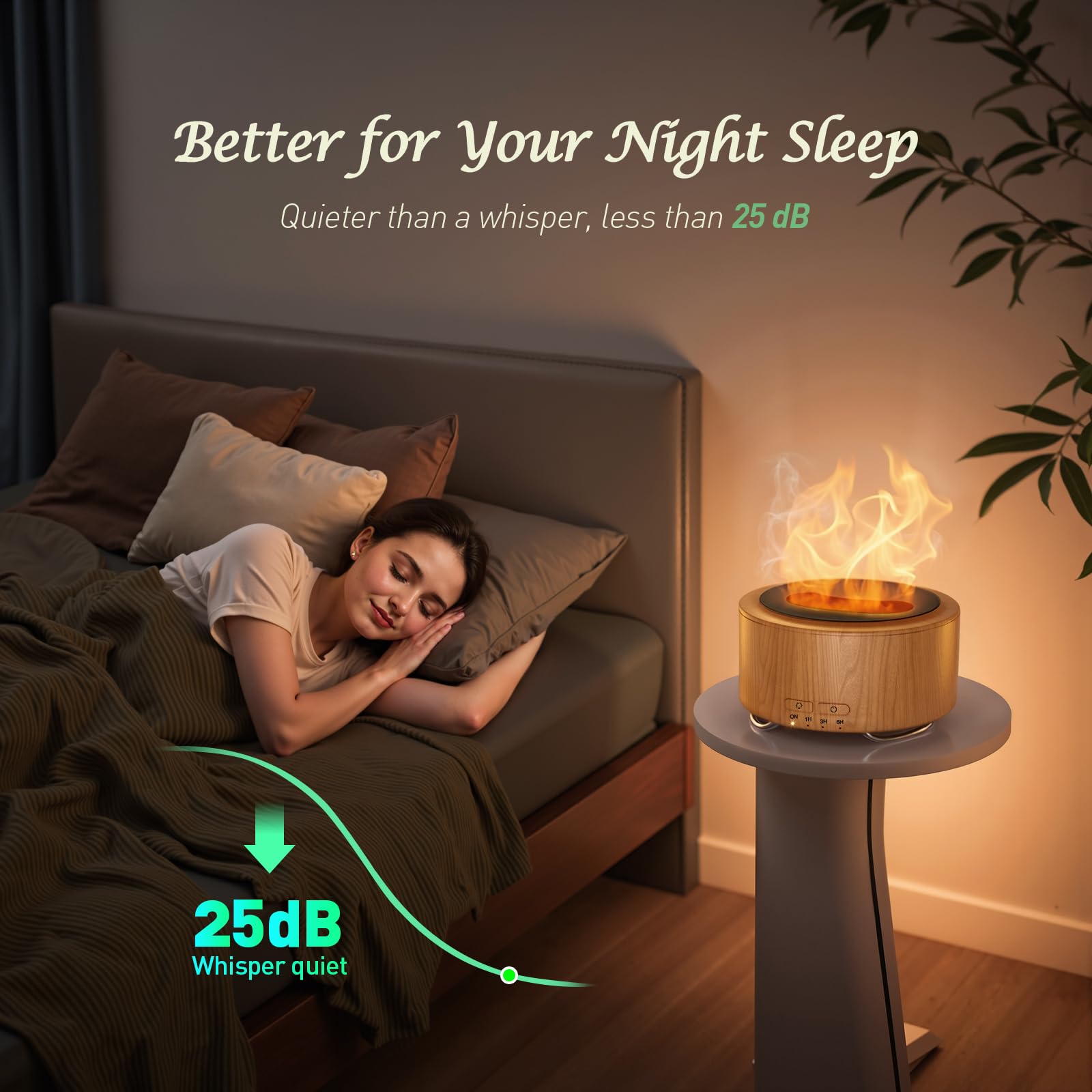 Emochies diffuser suits home décor while scenting up to 40m².