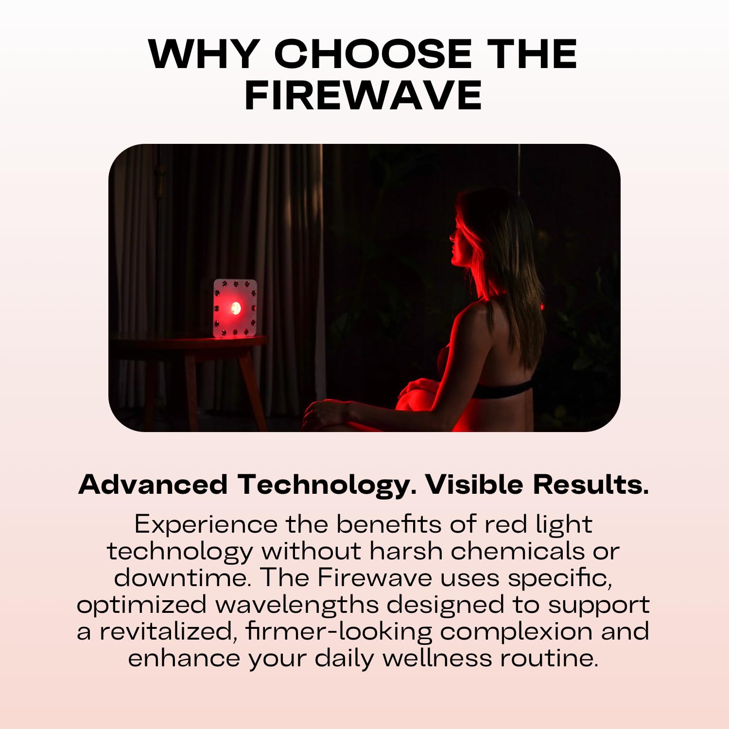 EMR-TEK Firewave LED technology close up for consistent light output