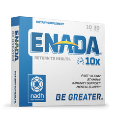Active user using ENADA 10X NADH during study or training