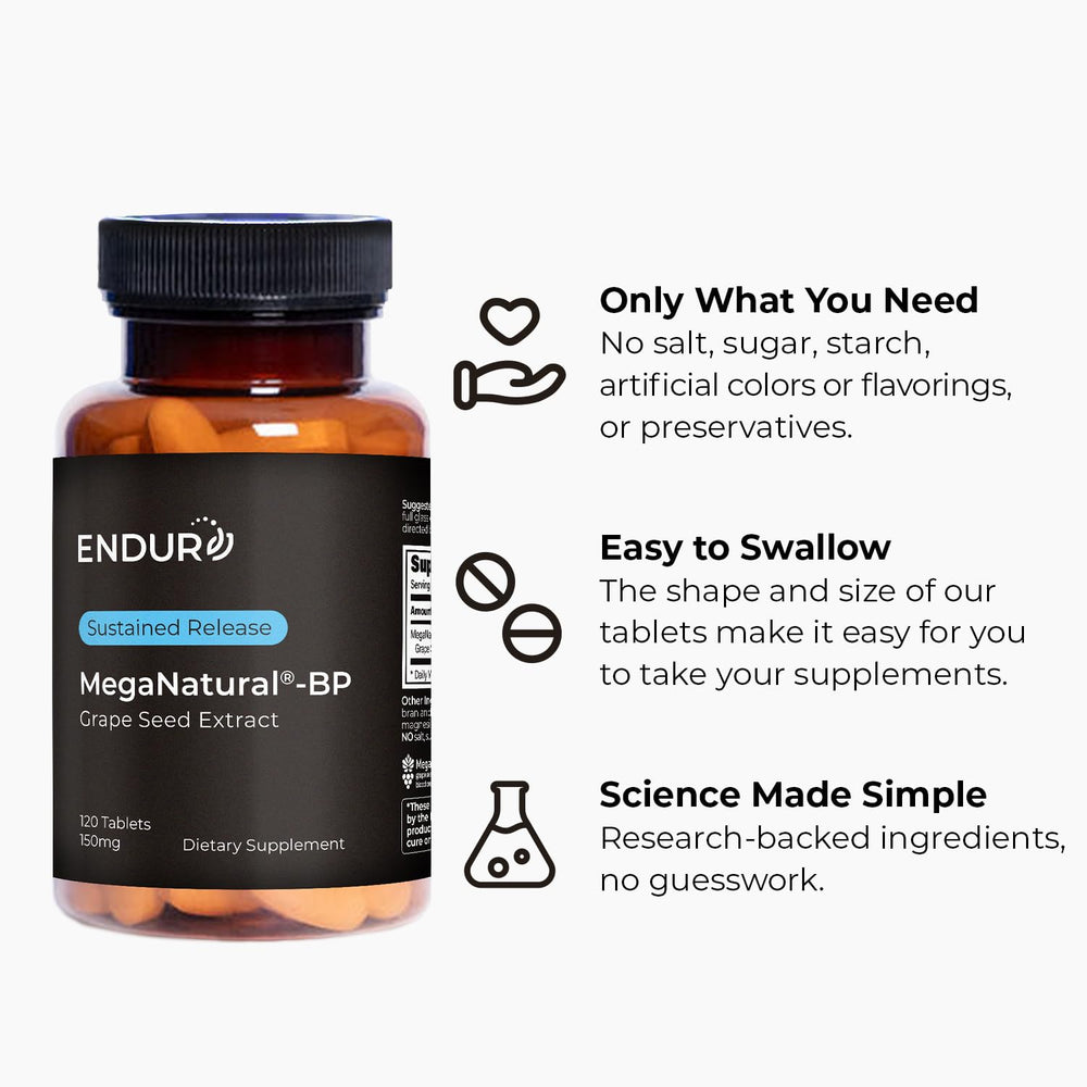 Dietary-friendly Endur MegaNatural-BP formula suited for multiple lifestyles.