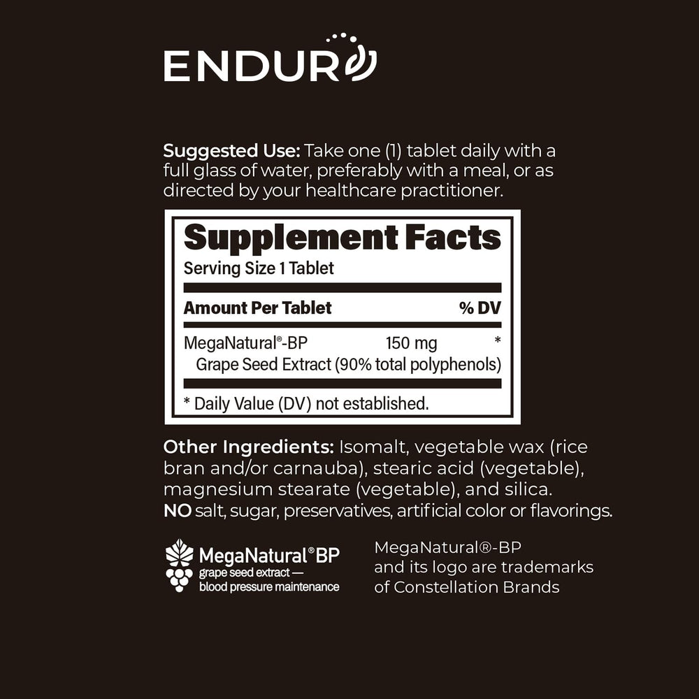 Back of packaging lists dosage for easy daily integration.