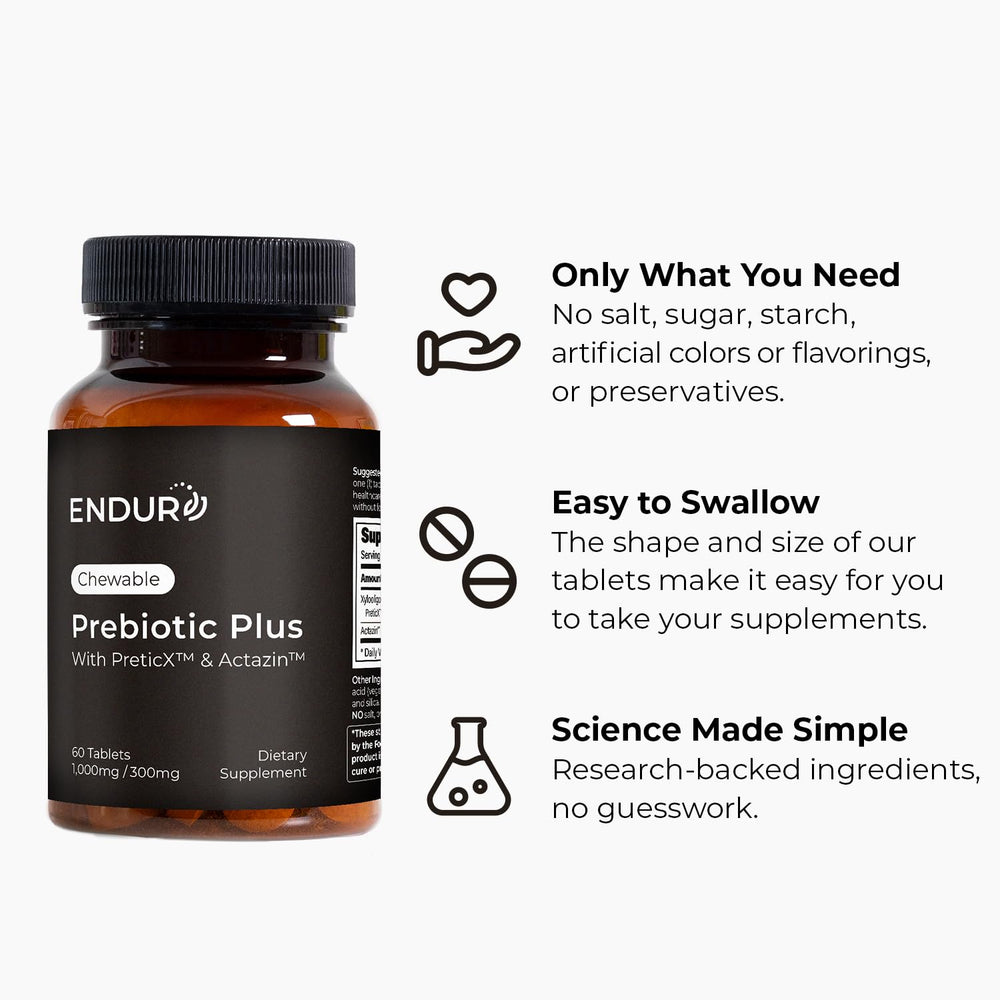 XOS ingredient highlight with non-GMO corn source, supporting gut-friendly microflora