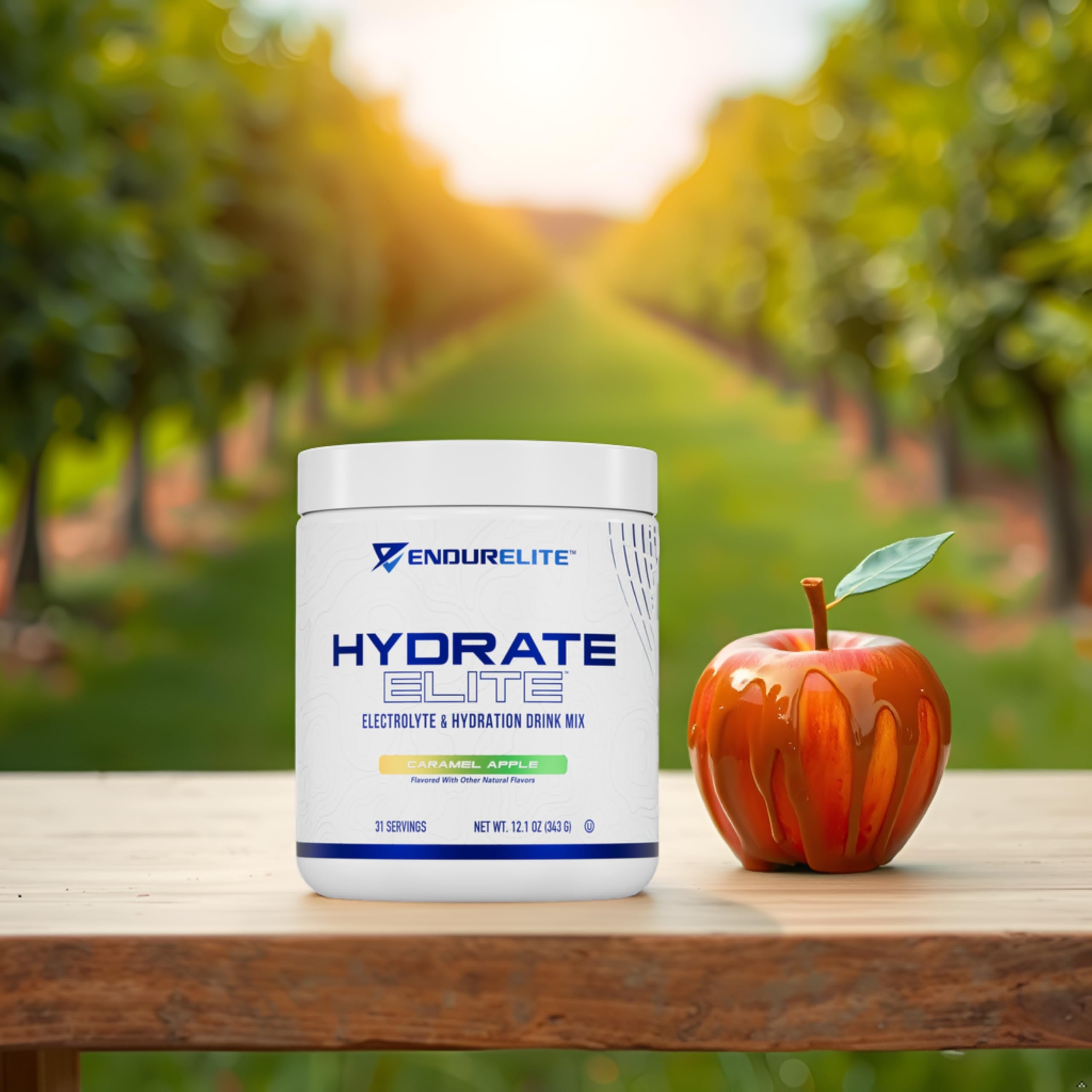 EndurElite Hydrate Elite athlete in action, supporting endurance during workouts.