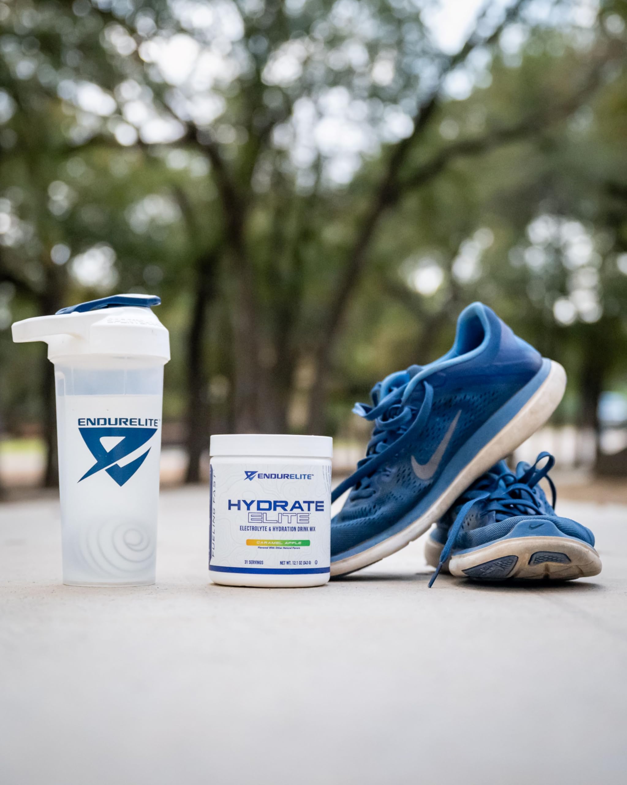 EndurElite Hydrate Elite race-day use for steady hydration in heat.