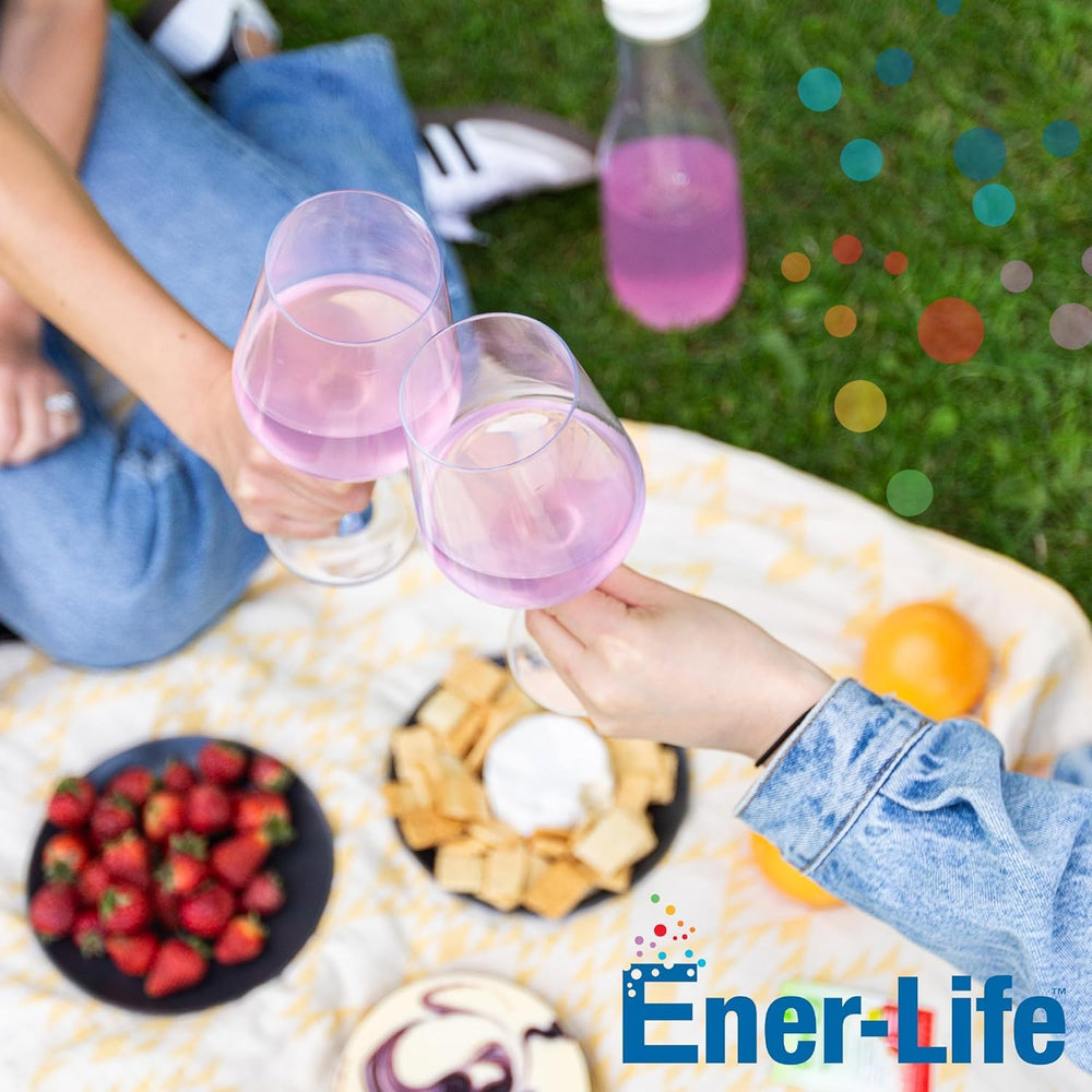 Ener-B+ No artificial colours packet, clean hydration.