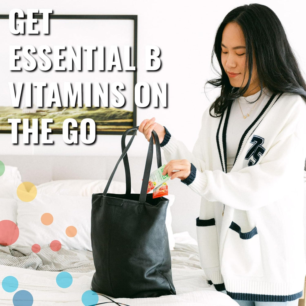 Ener-B+ Vegan-friendly packet for plant-based lifestyles.