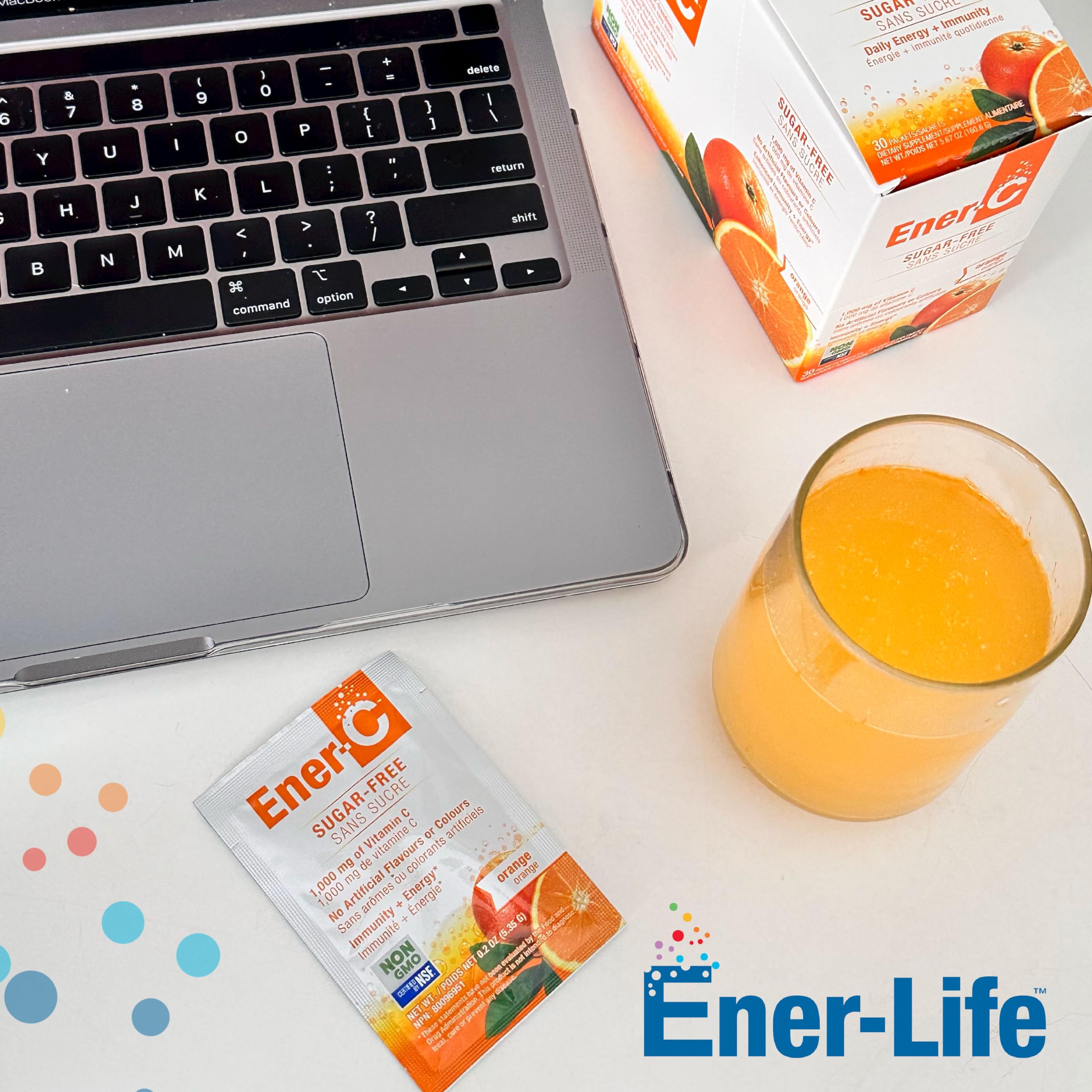 Ener-C berry flavor hydration in a bottle for daily use