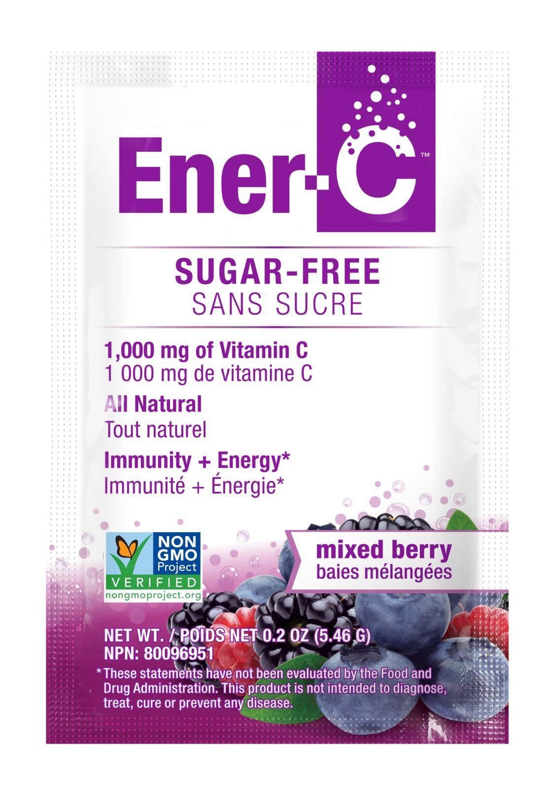 On-the-go Ener-C sachets ready for travel and daily routines