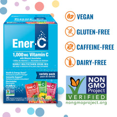 Ener-C packet being opened for quick hydration on the go