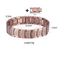 EnerCoppeX copper bracelet in premium leather gift packaging for gifting.