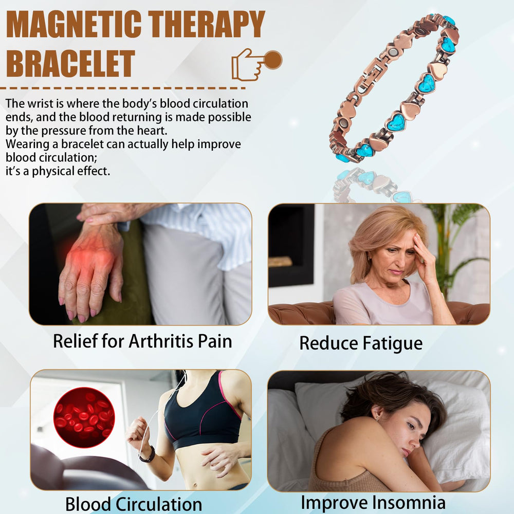 EnerCoppeX hypoallergenic copper bracelet emphasizes skin-friendly wear