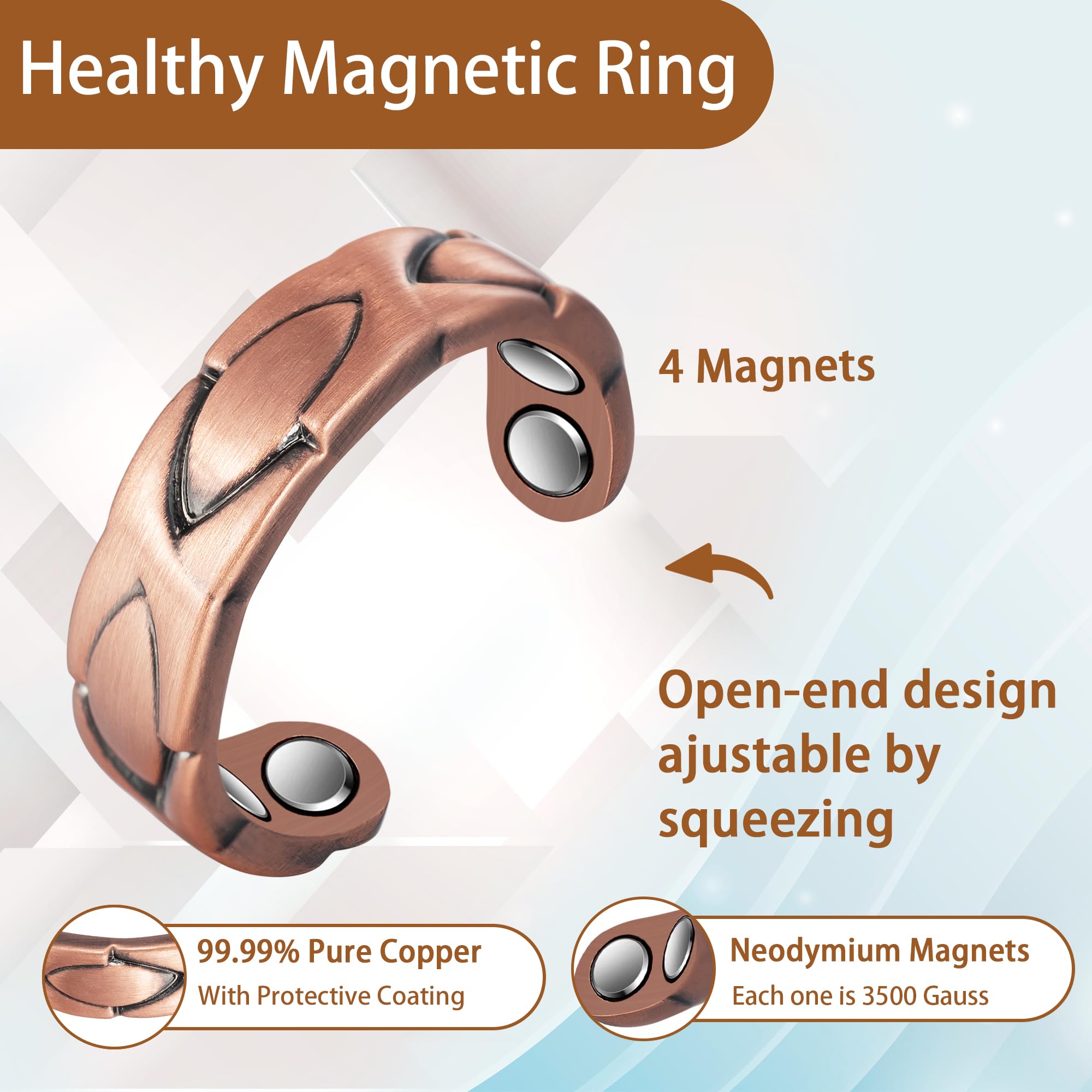 EnerCoppeX Gift-ready packaging presents a stylish wellness accessory.