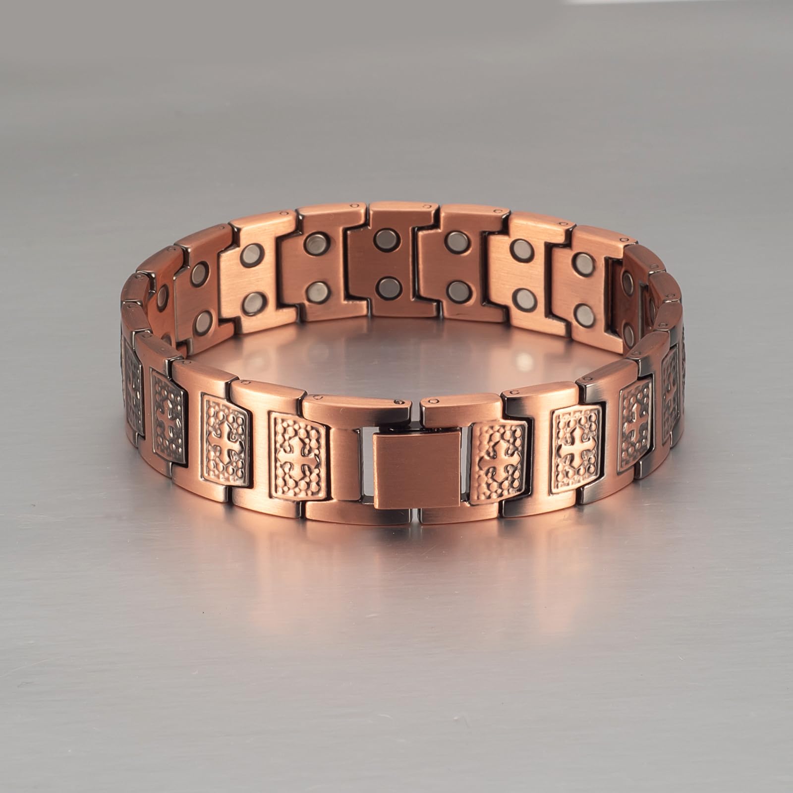 EnerCoppeX durable lacquer finish resists oxidation and scratches for lasting wear.