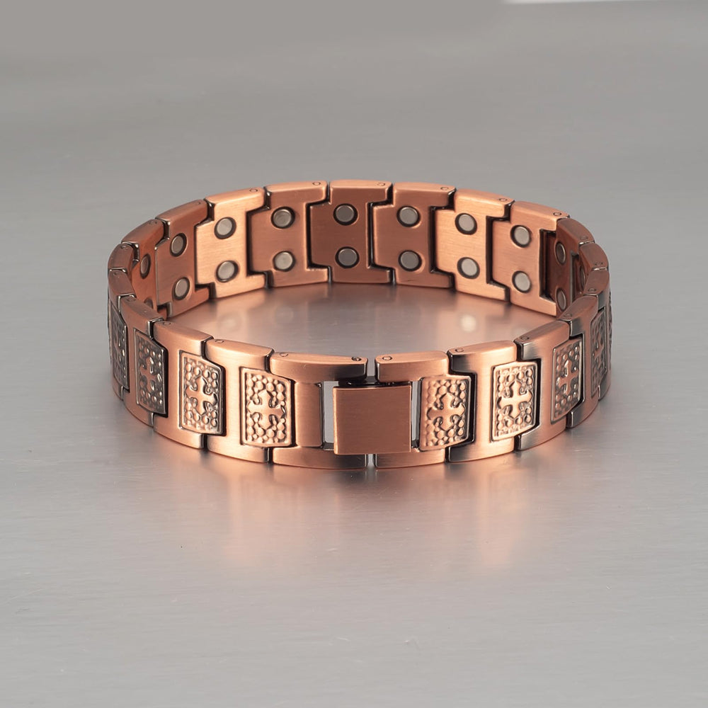 EnerCoppeX durable lacquer finish resists oxidation and scratches for lasting wear.