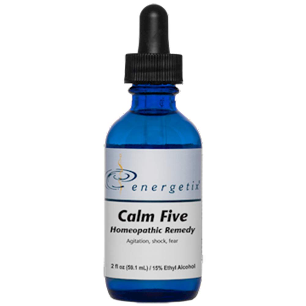 Energetix Calm Five bottle pour for acute stress relief