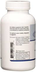 Energetix Flora Synergy ingredients label highlights quality for daily vitality.