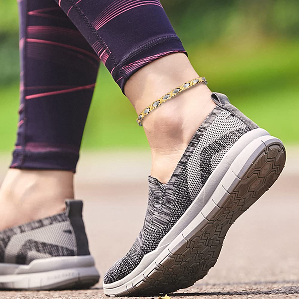 EnerMagiX daily-wear accessory on ankle, versatile for outfits and occasions.