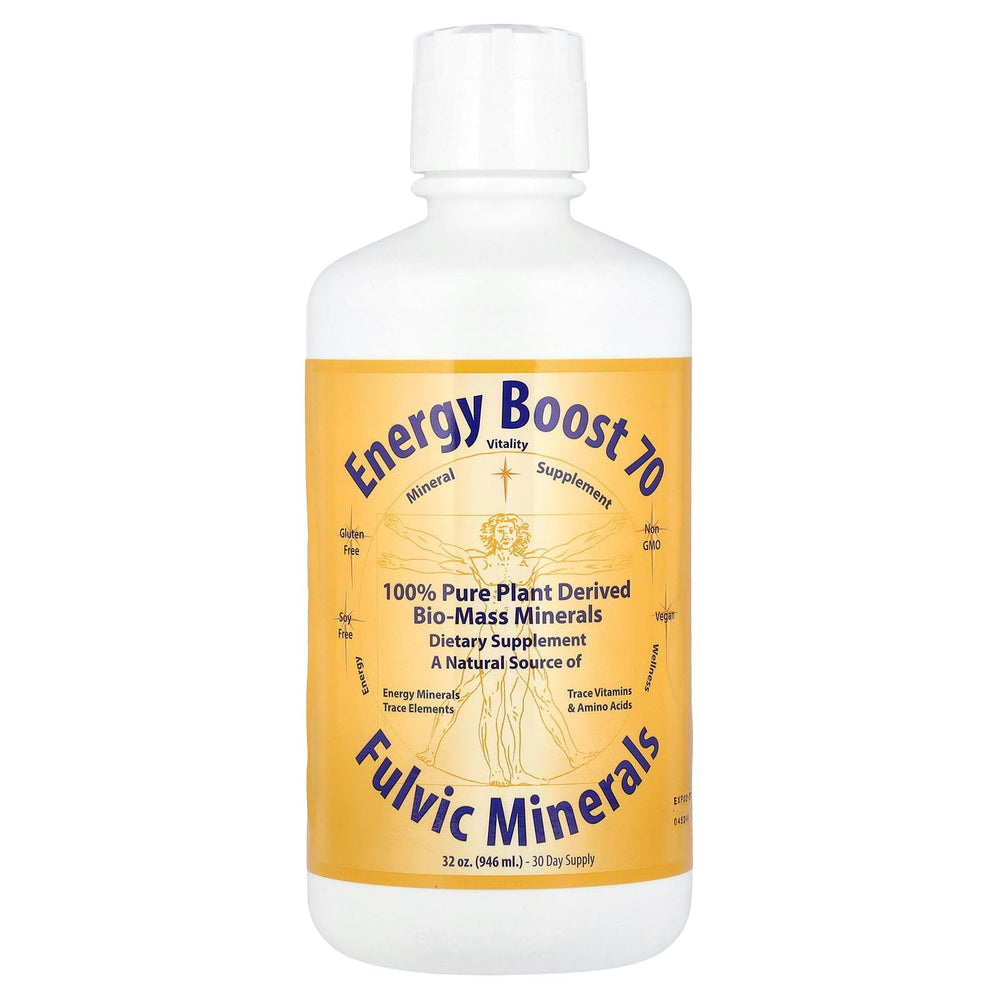 Energy Boost 70 Morningstar minerals bottle highlighting bioavailable minerals for daily vitality.