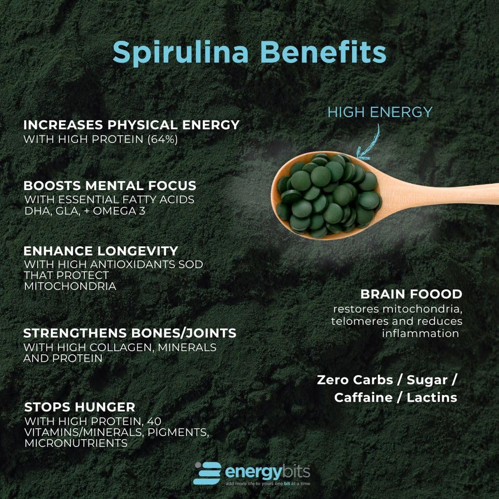 ENERGYBITS packaging label showing vegan, gluten-free energy source.