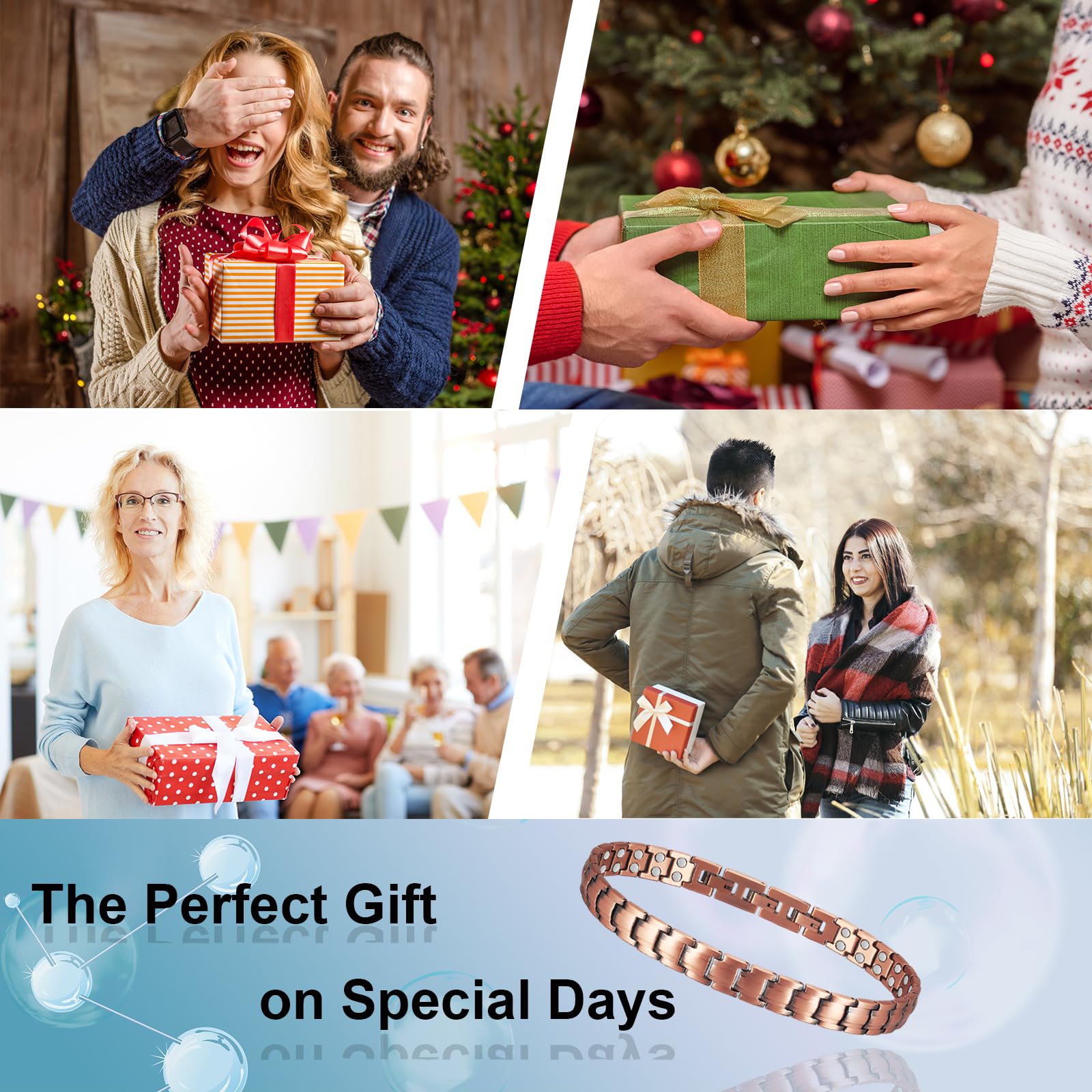 EnerMagiX gift-ready copper bracelet suitable for birthdays and holidays