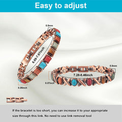 EnerMagiX copper bracelet inner magnets sit near the wrist for enhanced feel.