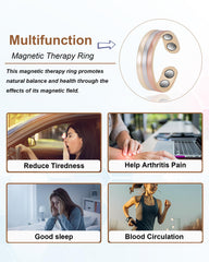EnerMagiX copper rings adjustable open design fits various sizes comfortably.