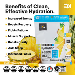 Engineered Nutrition zero-calorie hydration powder with pineapple flavor