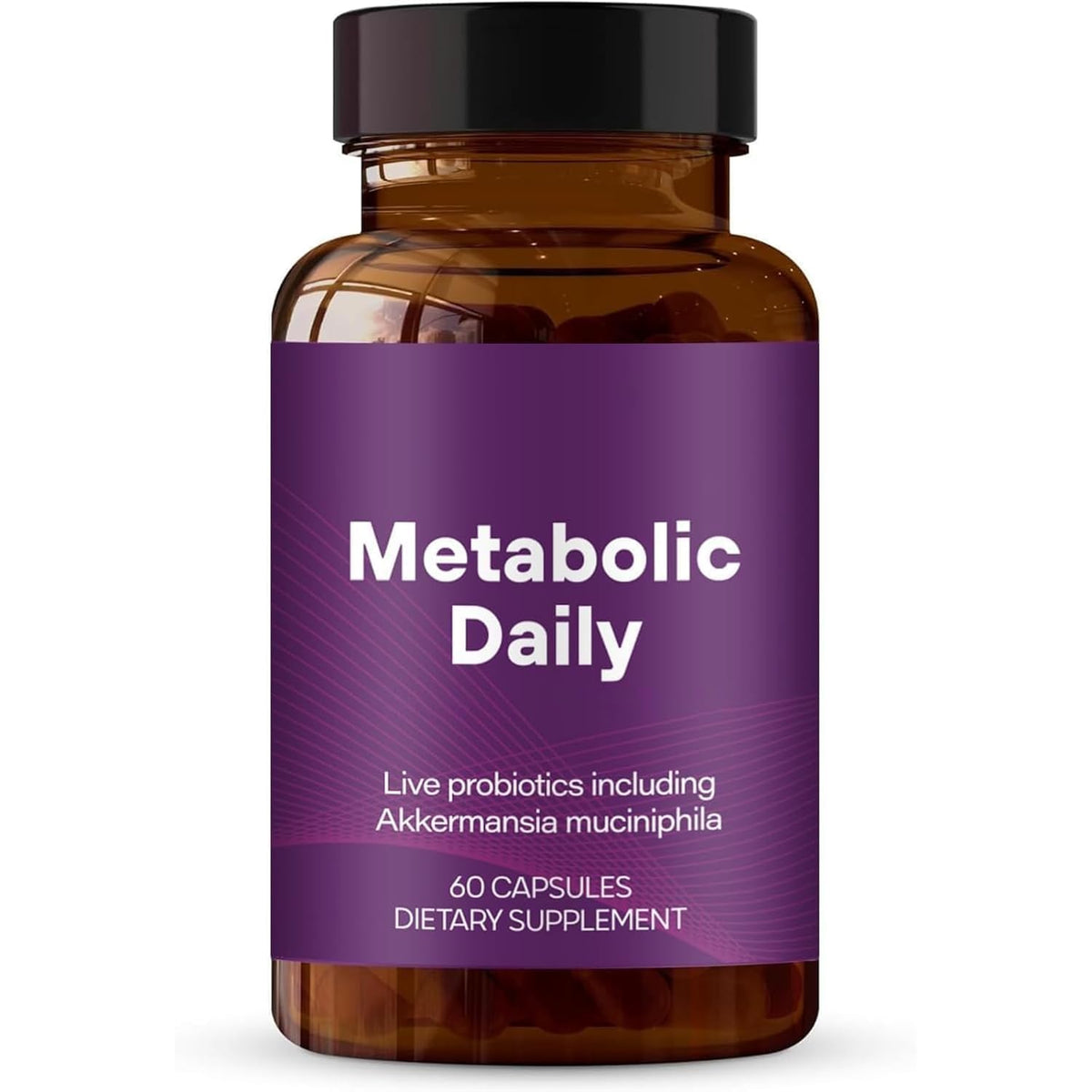 Engtozl Akkermansia probiotic bottle for daily metabolic support.