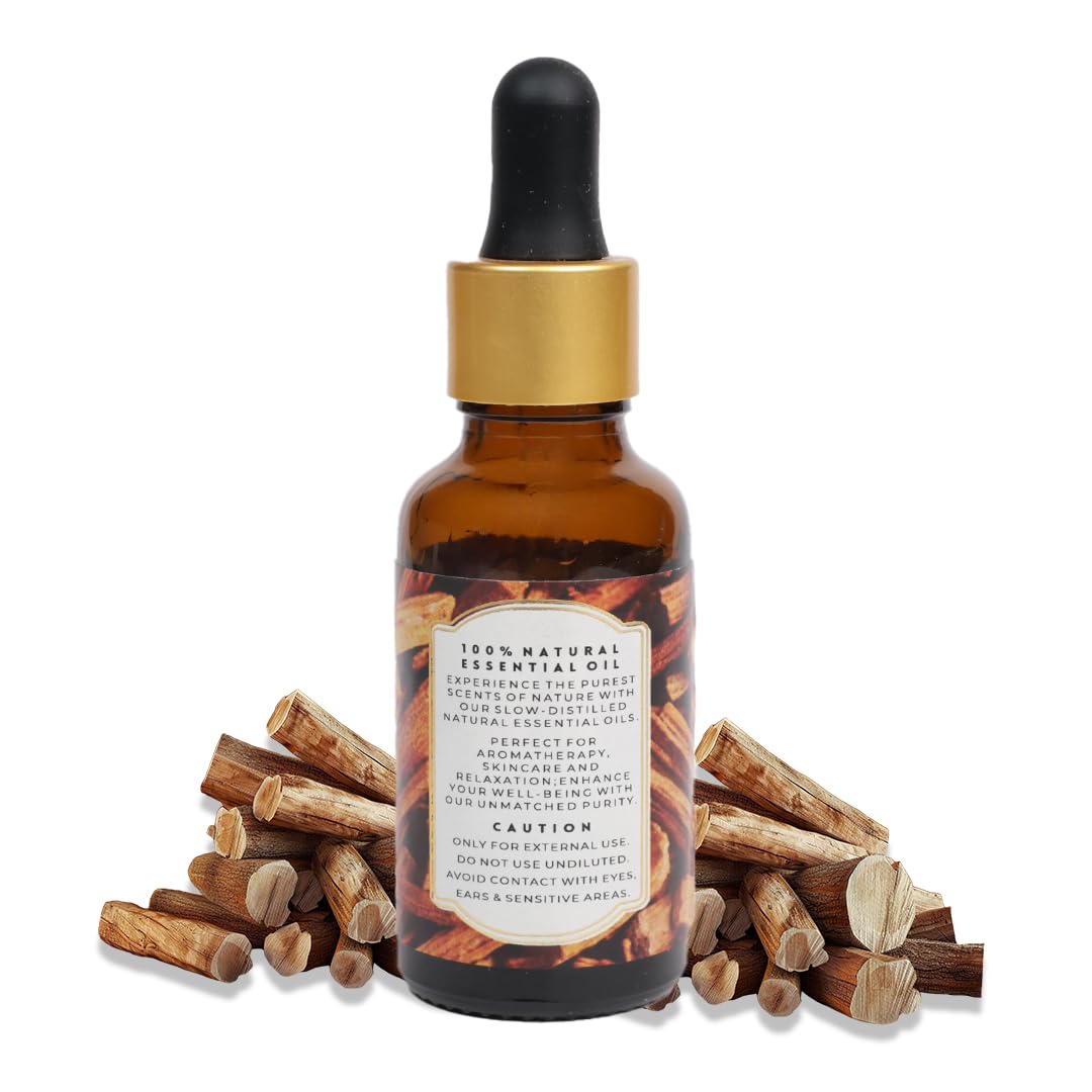 Enhanced Essentials sandalwood aroma with warm sweetness for perfumes and blends