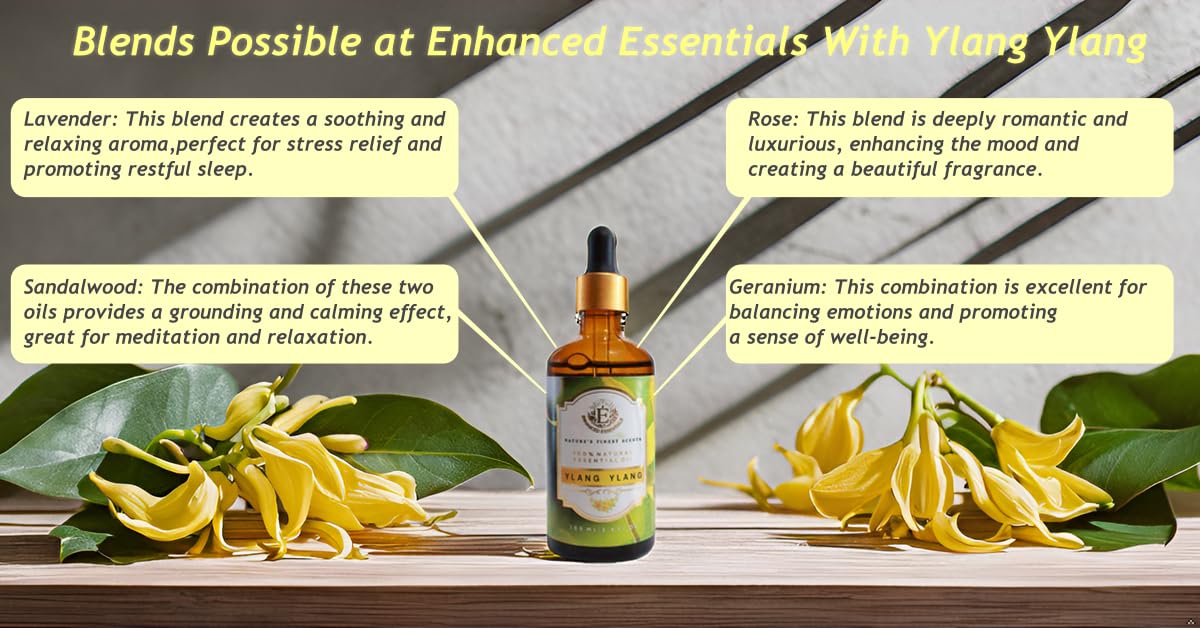 Enhanced Essentials Ylang Ylang perfume blend for personal scent