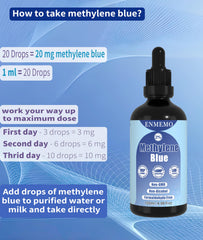 ENMEMO Methylene Blue Drops secure seal for reliable, clean handling.