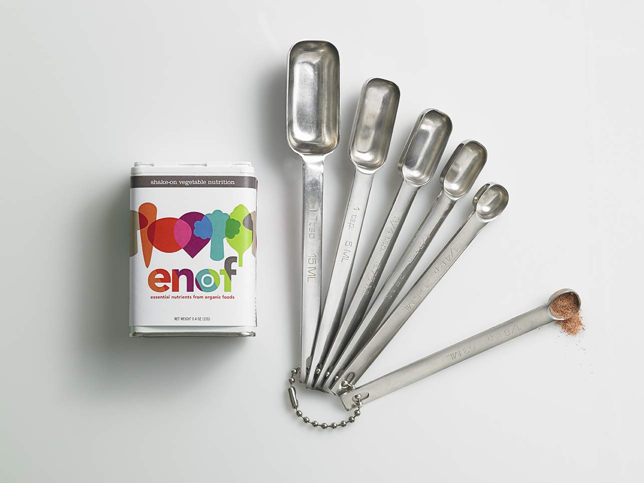 ENOF gluten-free and non-GMO formula iconographic emphasis