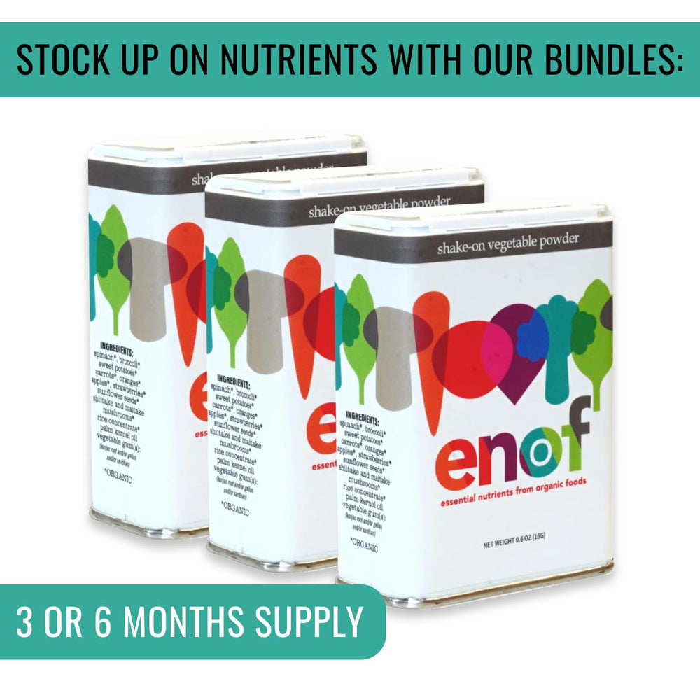 ENOF Made in USA packaging highlighting clean sourcing
